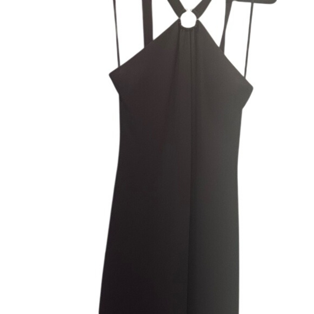 Sleeveless Halter Neck Blackโ Dress Party Cocktail Evening Special Occasion